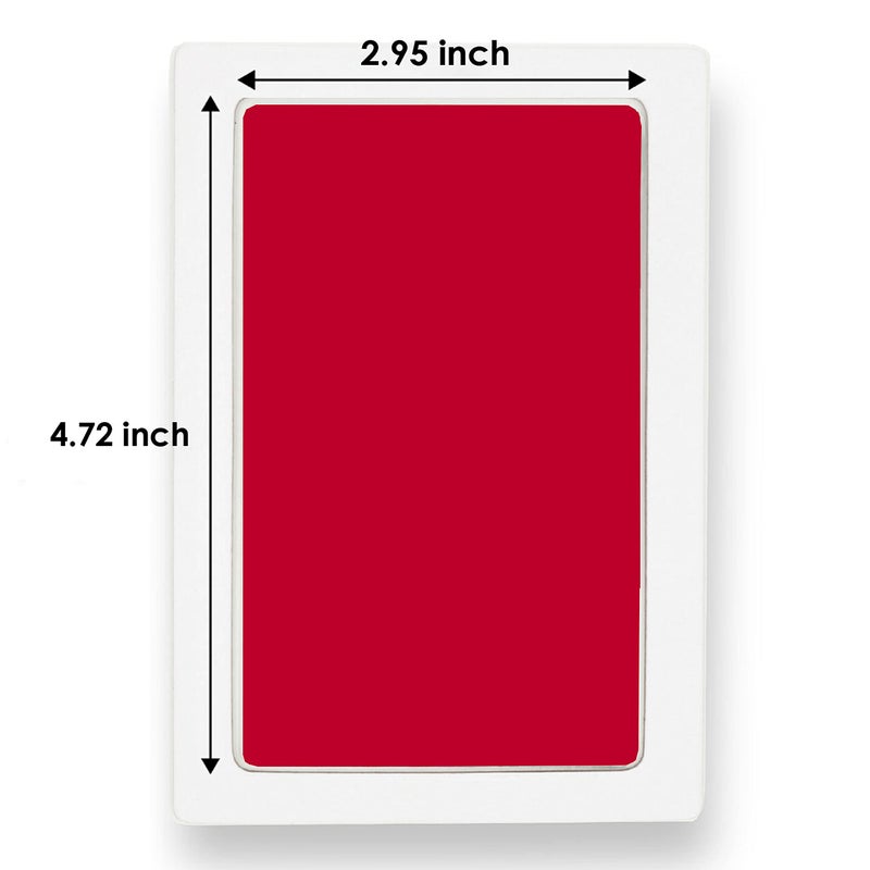 Tiny Gifts Large Clean Touch Ink Pad for Baby Handprints and Footprints - Inkless Infant Hand & Foot Stamp - Safe for Babies, Doesn’t Touch Skin - Perfect Family Memory or Gift, Red Print Kit by Tiny Gifts - Image 2